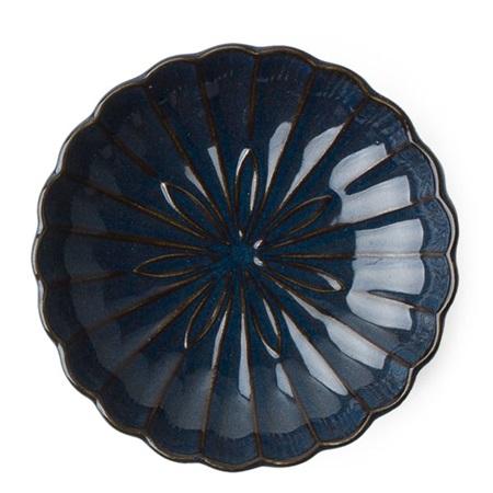Miya Company - KIKU 4.5" SMALL PLATE - NAVY