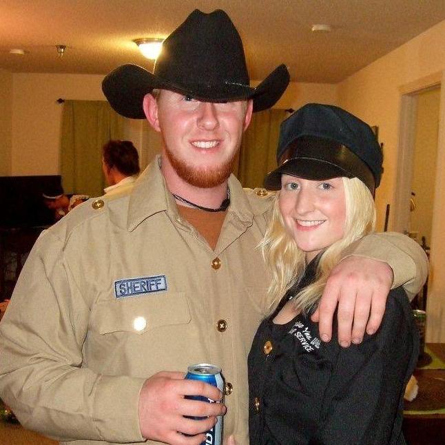 Our first Halloween together. Circa: 2010.