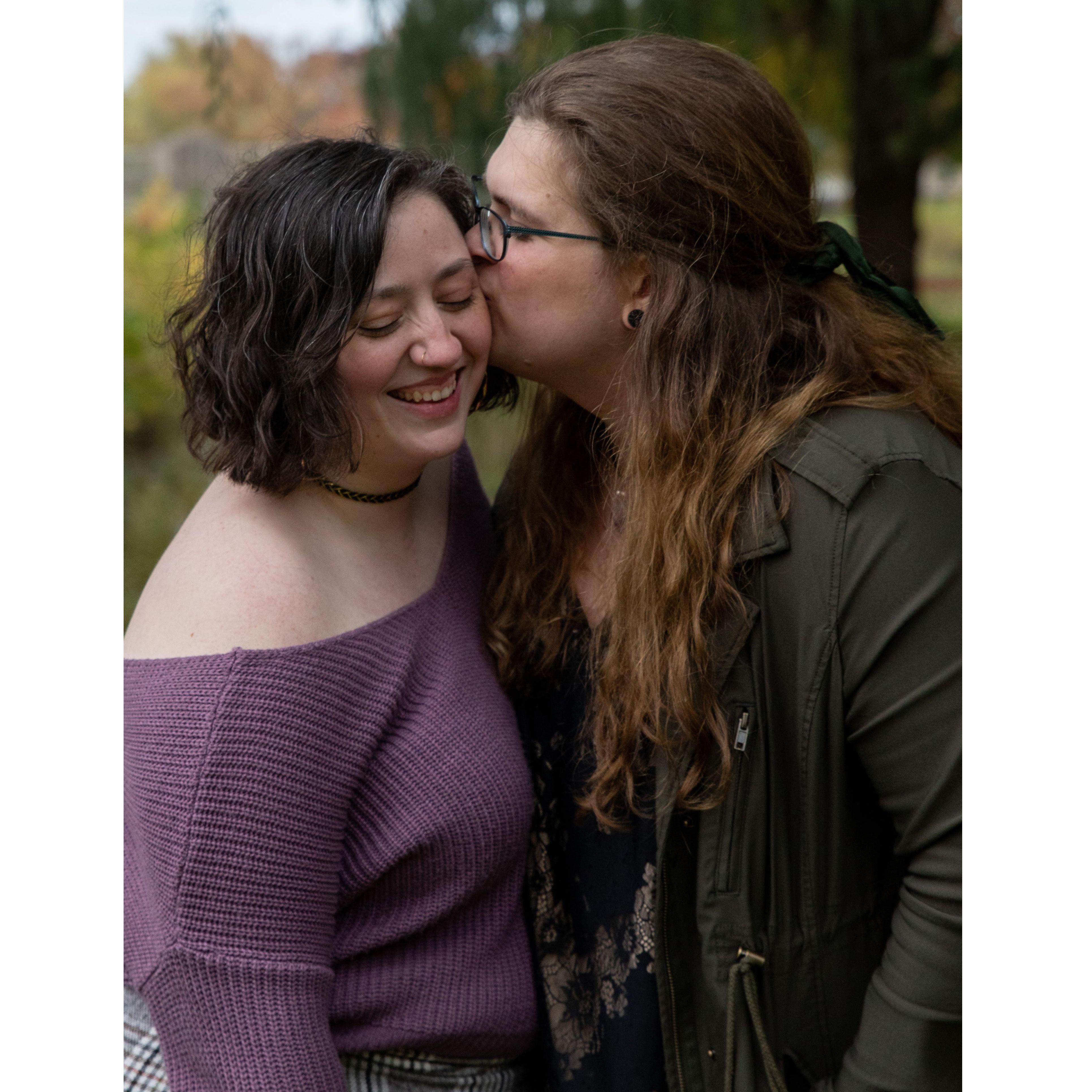 Engagement photos October 2023