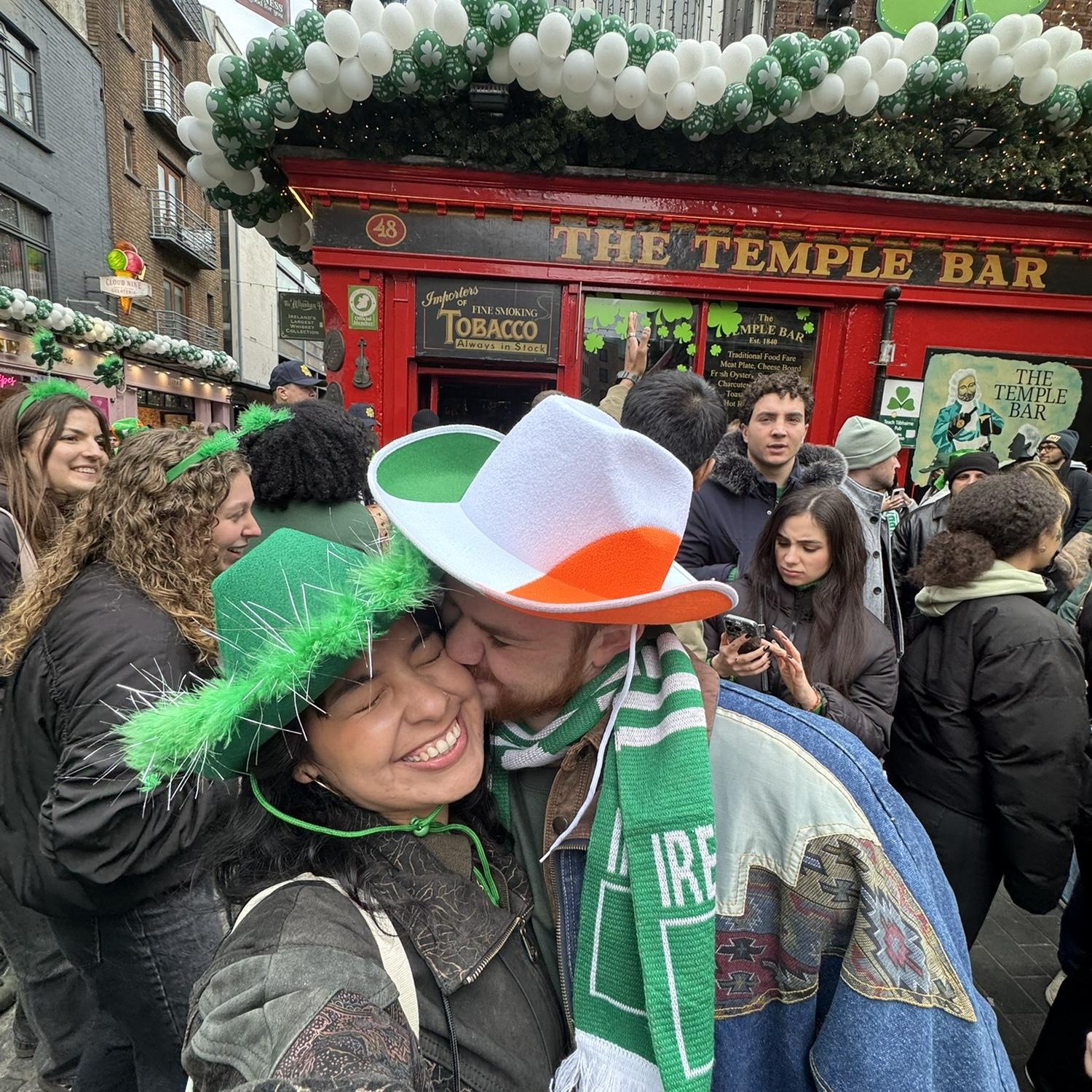 Celebrating St Patrick’s day in Dublin!!