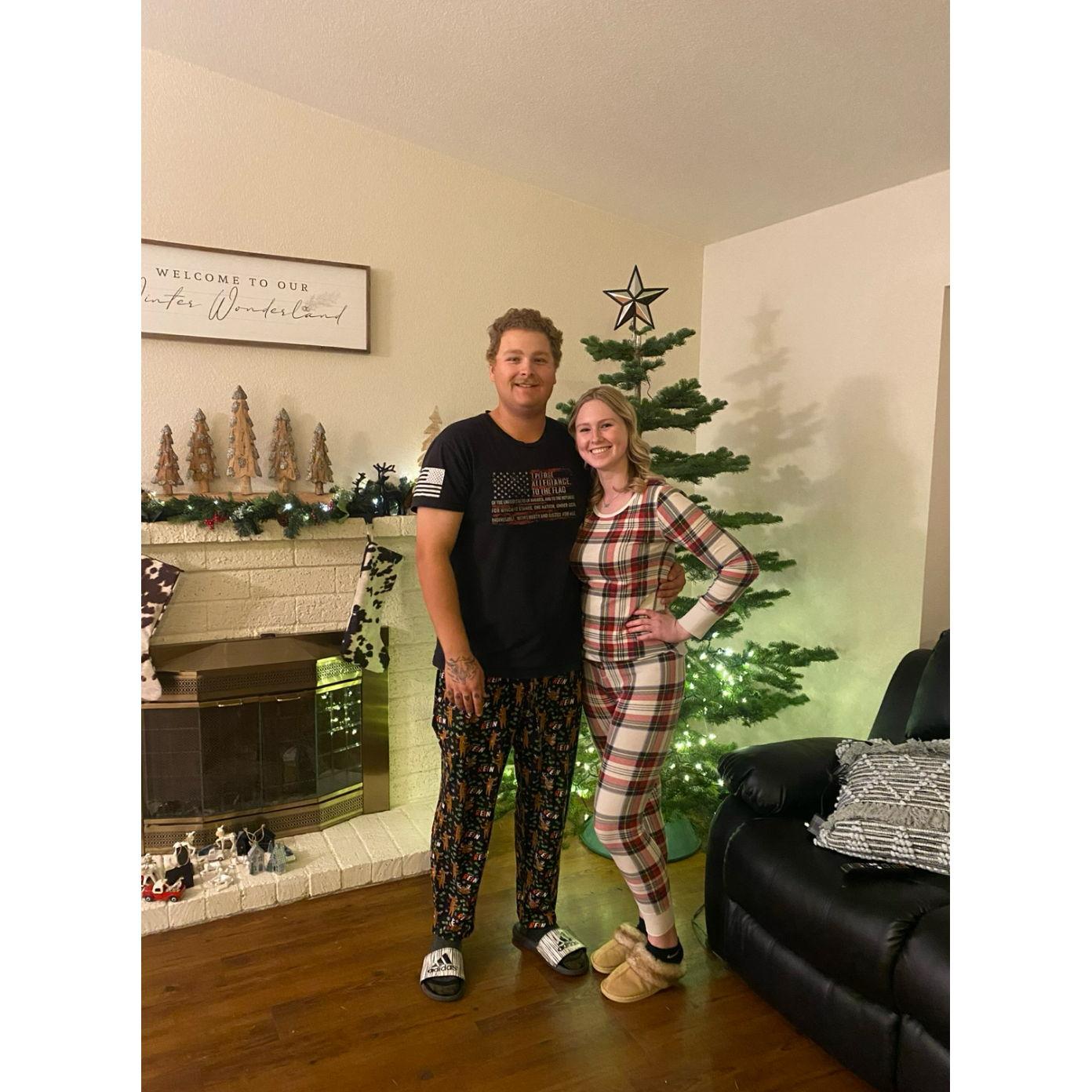 Our first Christmas being moved out together!