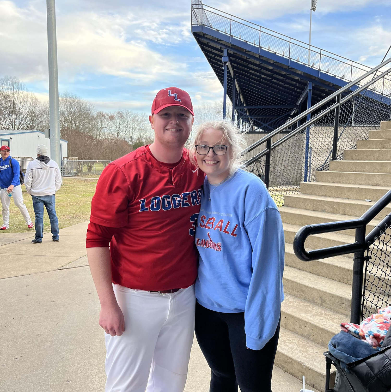 One of MANY LLCC Baseball games!