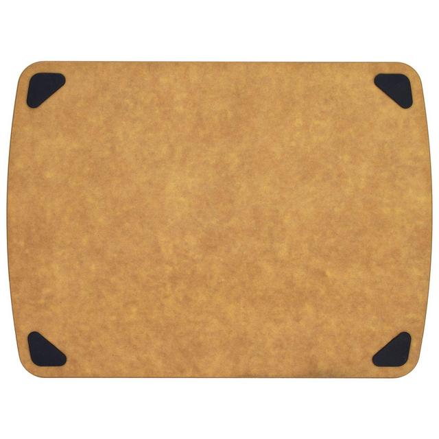 Artisanal Kitchen Supply® 14.8-Inch x 11-Inch Wood Fiber Cutting Board with Silicone Feet