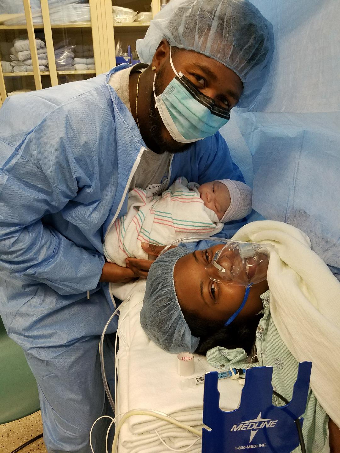 Baby Urijah’s arrival.