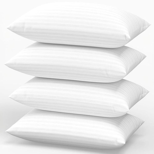Favocama Pillows Queen Size Set of 4 Hotel Collection Bed Pillow for Sleeping Queen Pillows 4 Pack for Back, Stomach or Side Sleepers Soft and Supportive Washable Pillows for Bedroom