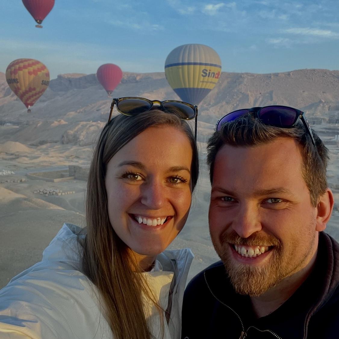 Sunrise Balloon ride - Luxor, Egypt