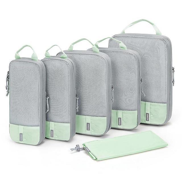Compression Packing Cubes for Suitcases, BAGSMART 6 Set/4 Set/2 Set Travel Organizer Cubes for Travel Essentials, Expandable Luggage Suitcase Organizer Bags Set, Lightweight Packing Organizers as Travel Accessories for Women / Men