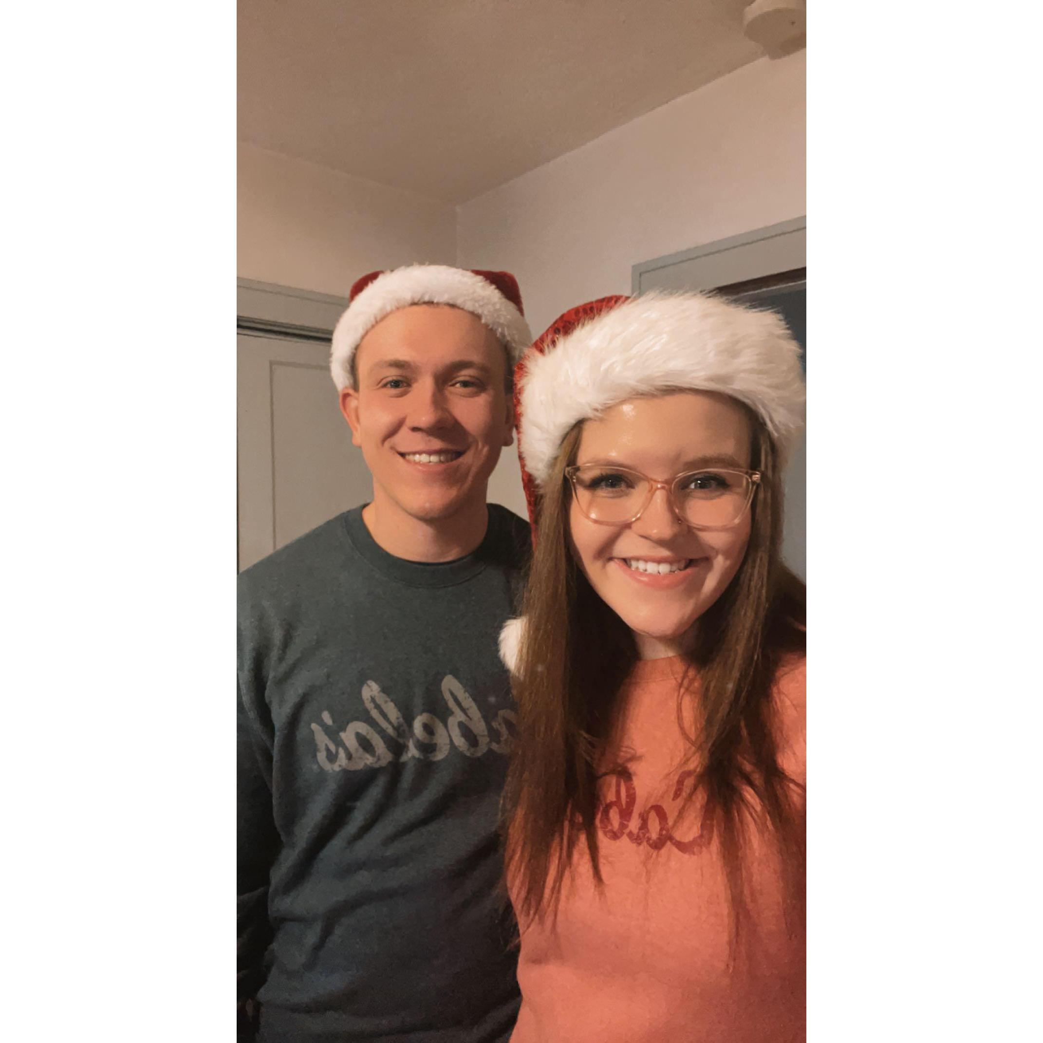 Our first Christmas spent together