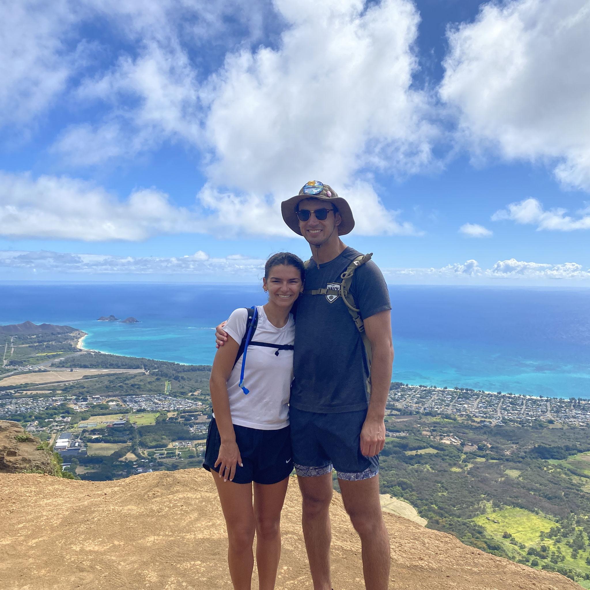 A view from a hike near home in Hawaii