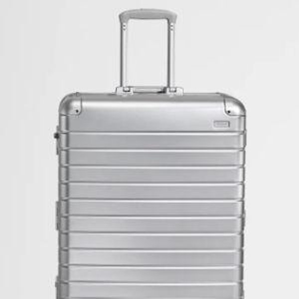 The Large Aluminum Suitcase in Silver | Away