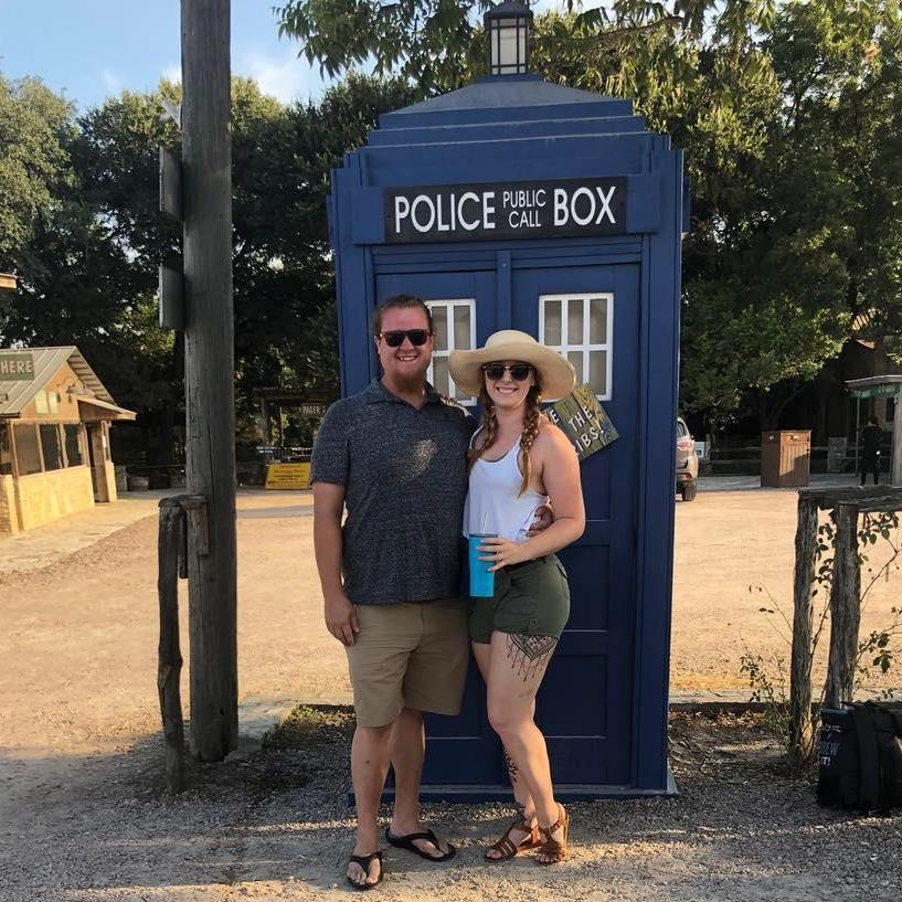 We found the TARDIS in Texas!!