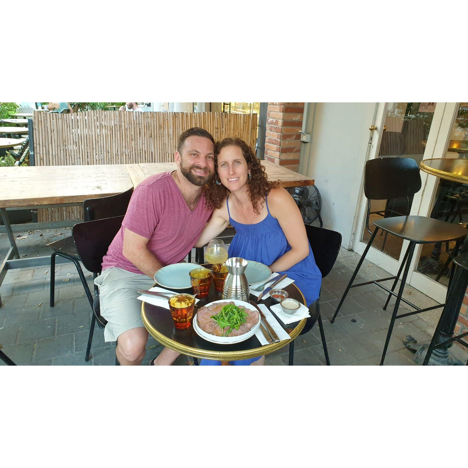 First time in Tel Aviv together