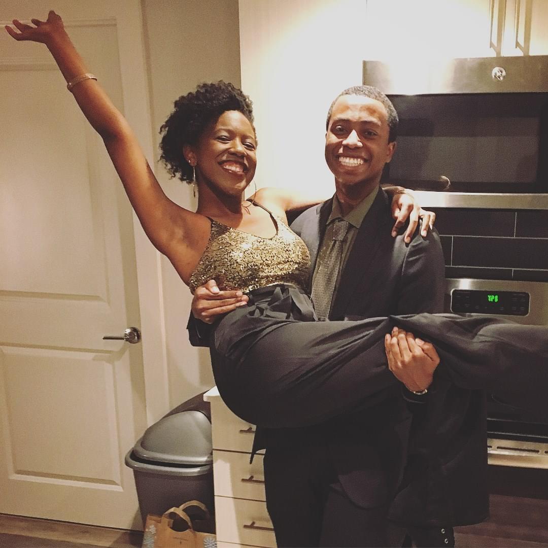 Going to Delta Epsilon Mu's winter formal! - 2017