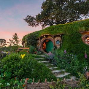 Hobbiton Movie Set and Waitomo Glowworm Caves Tour