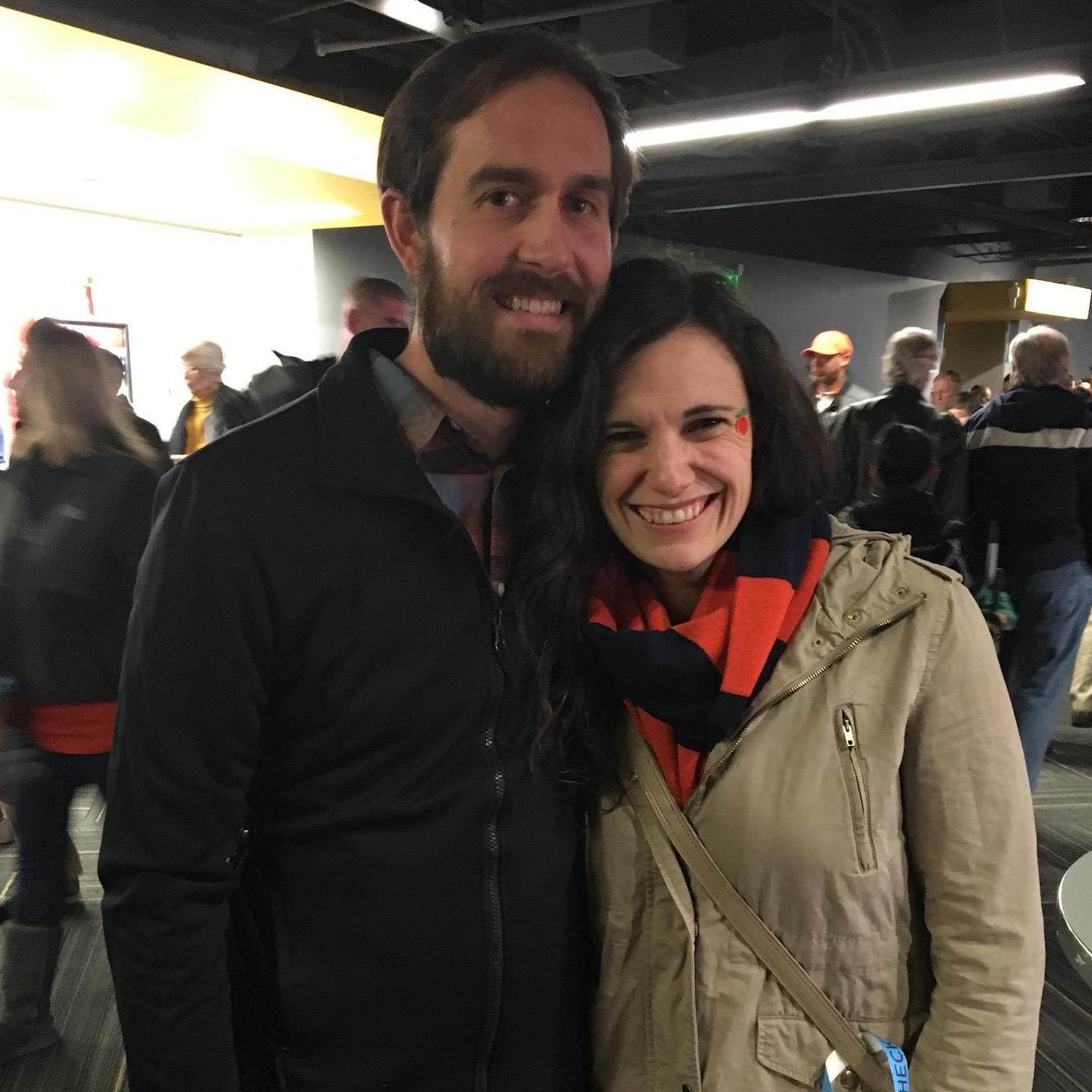 First Syracuse basketball game together vs. Georgia Tech in Atlanta, GA - January 2018