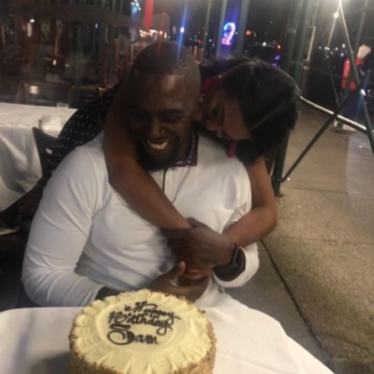 First of many birthday's together.