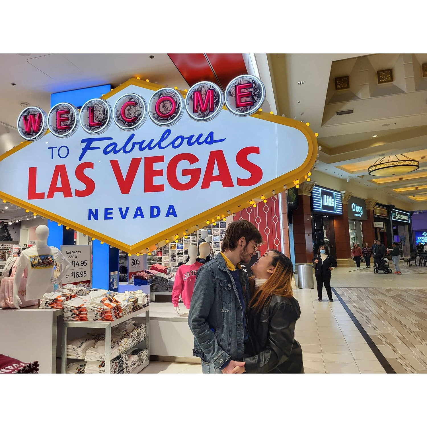 Las Vegas! Christmas family trip from my parents in 2023.