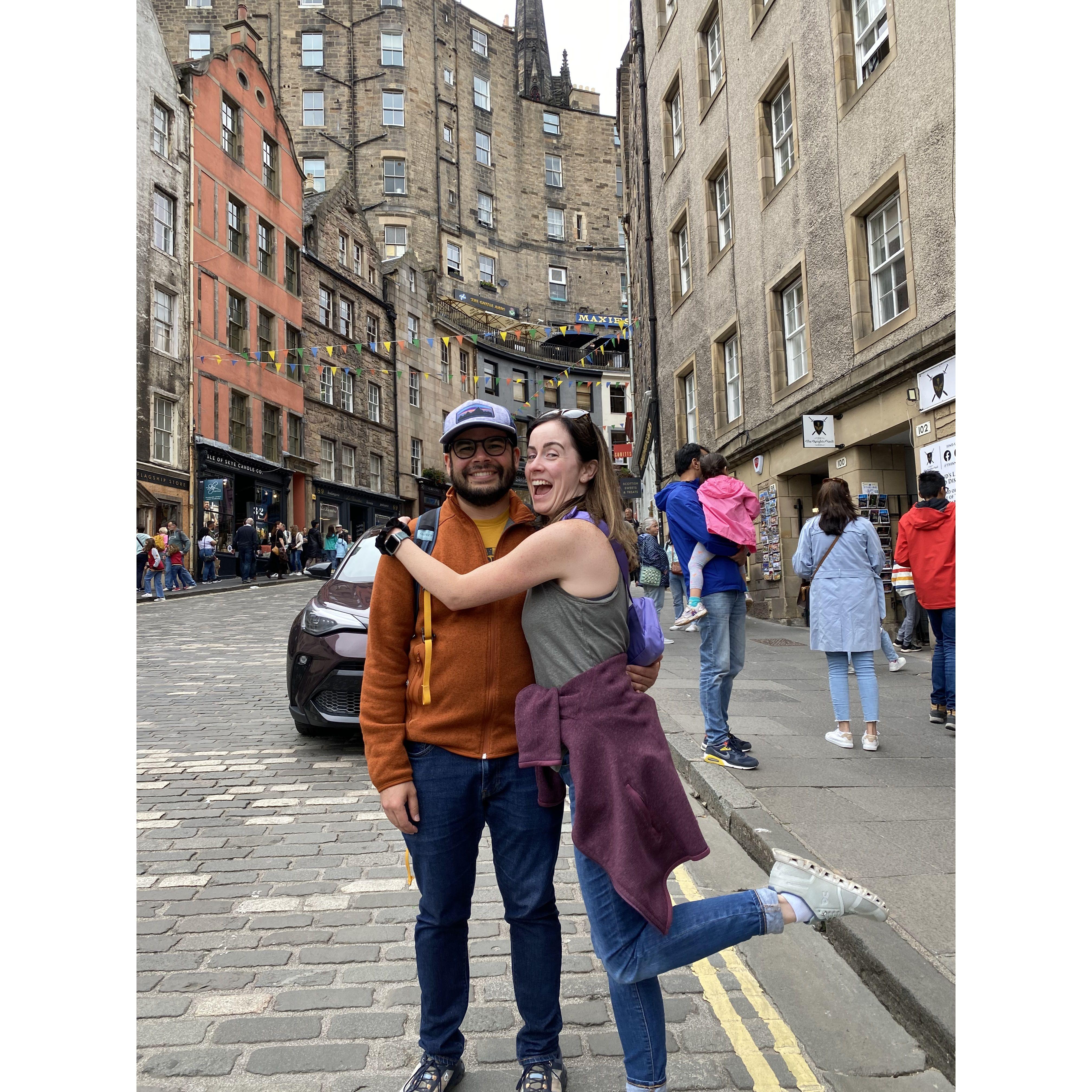 Our first trip to Europe together