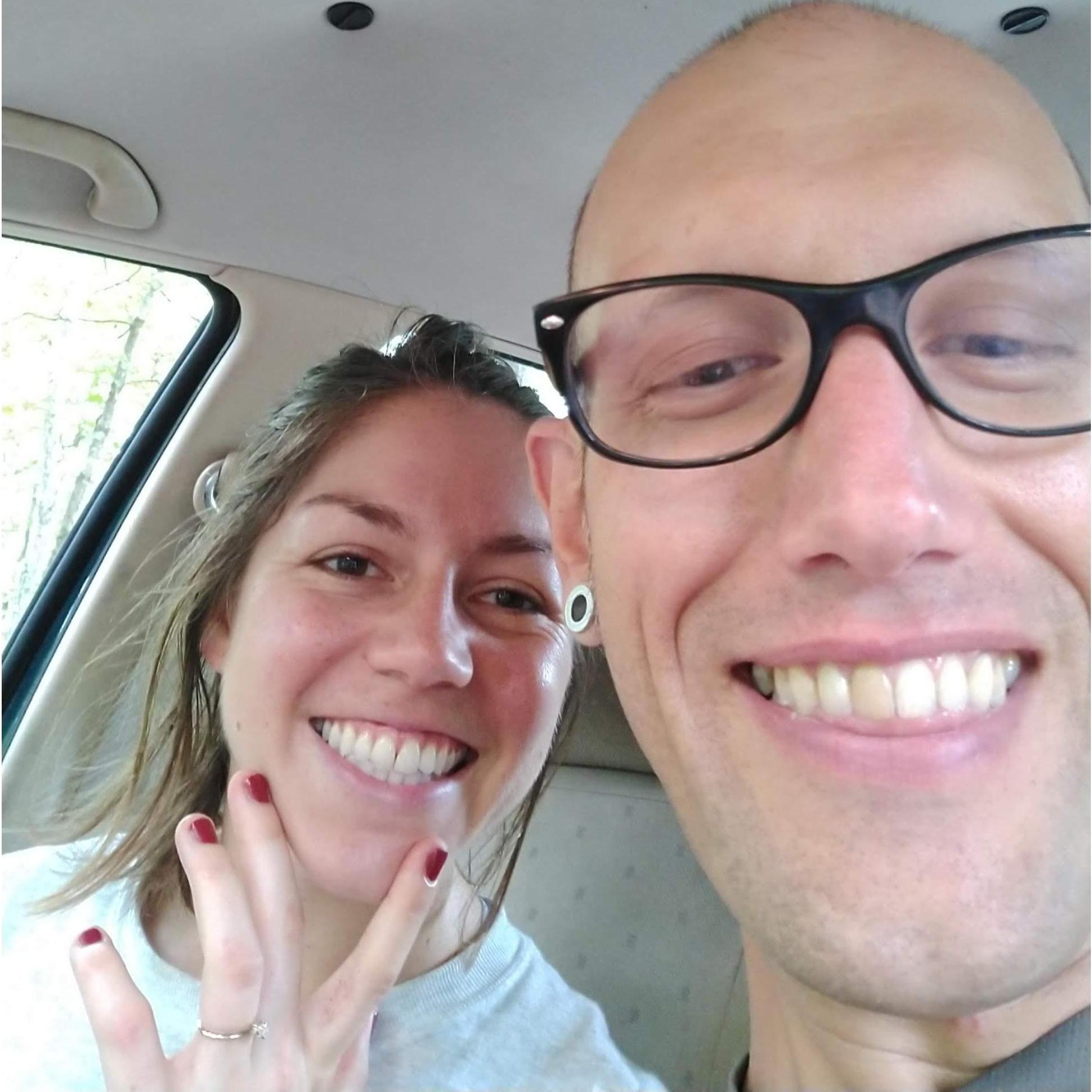 The day we got engaged, September 22nd.