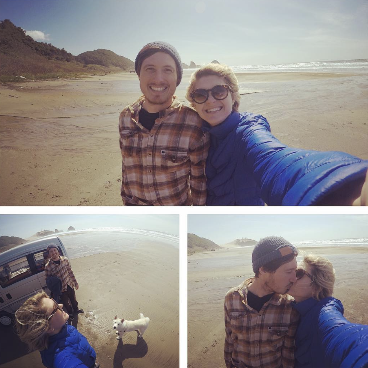 In Pacific City OR, our fav surf spot