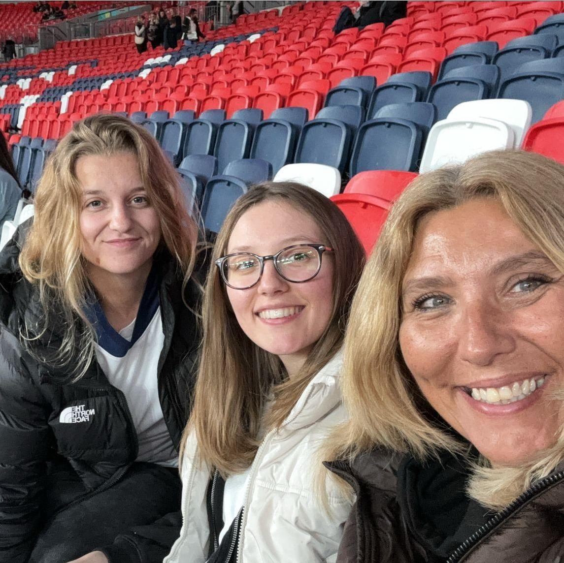 Watching England women at Wembley October '24