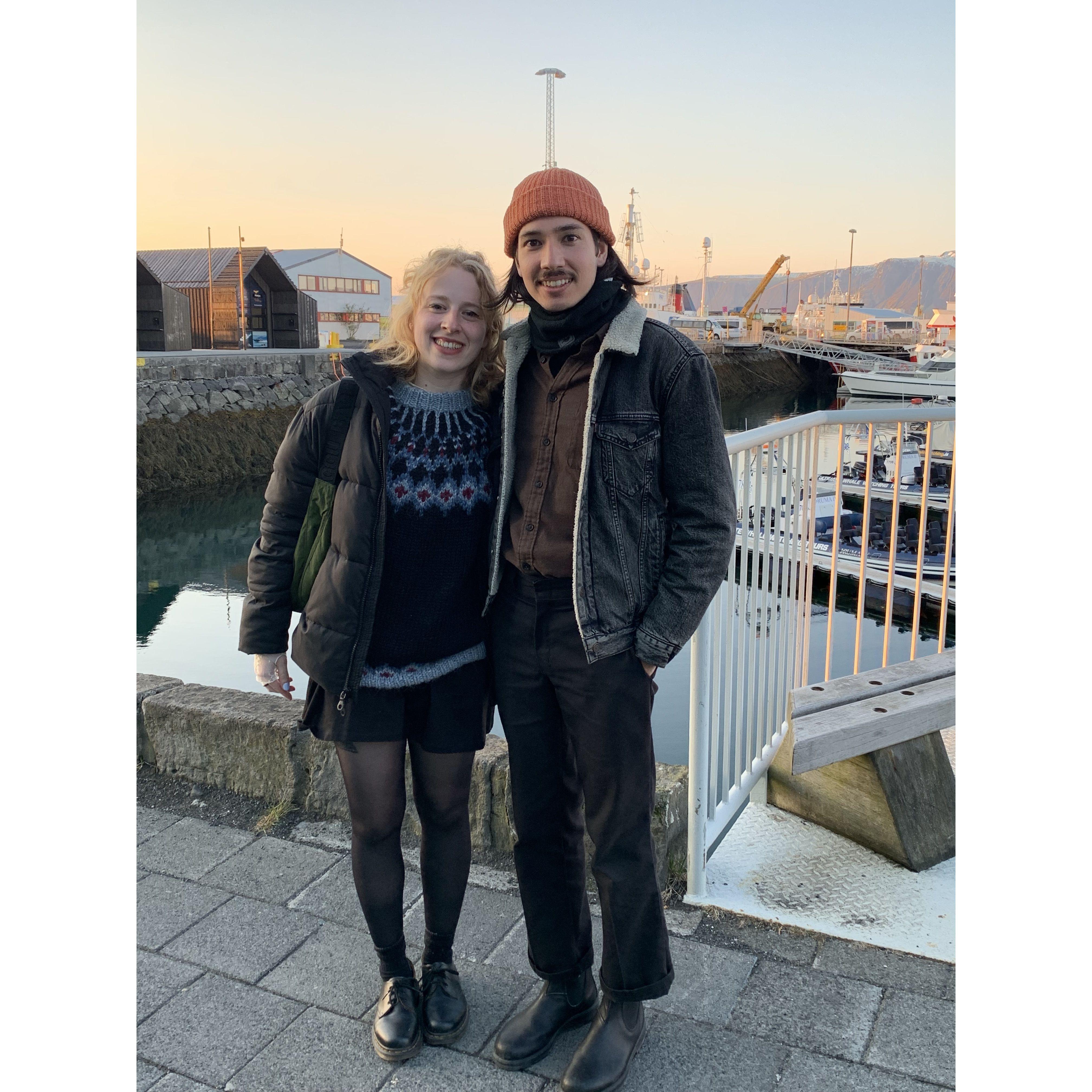 Engaged in Iceland!