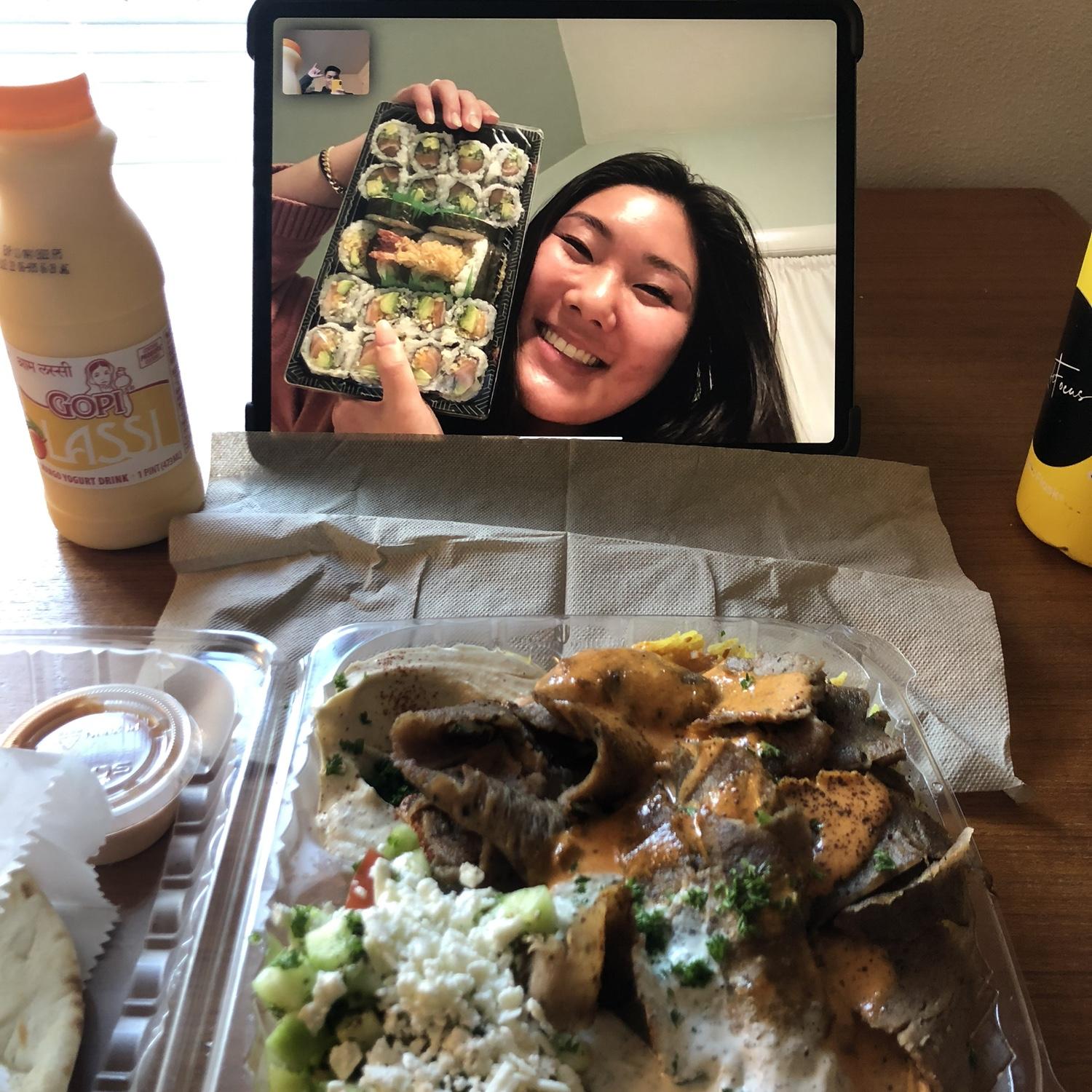 long distance FaceTime dates during Christine’s grad school~
May 2022