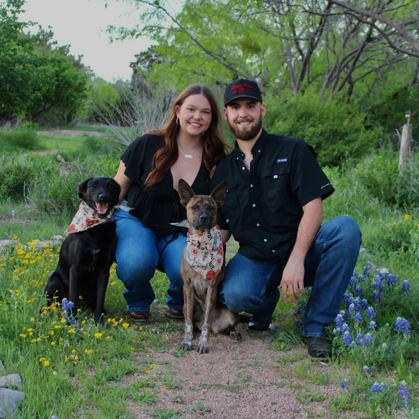 Our cute, super spoiled, brat dogs!