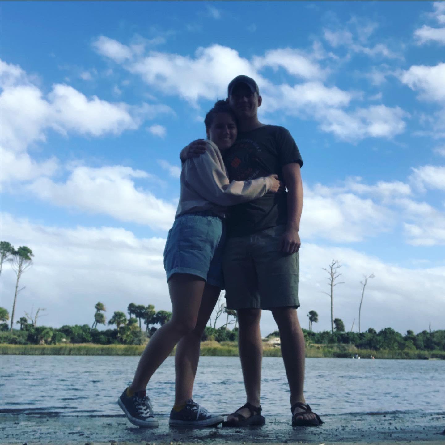 October 31, 2020. This is one of our favorite pictures of a day trip to Beaufort together! We think it is very Ben and Shelby!