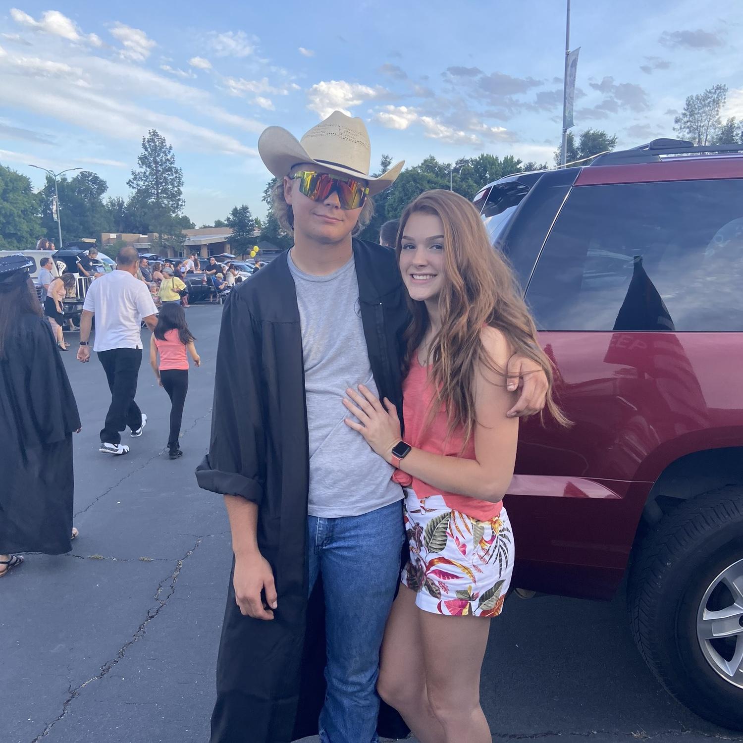 Sam’s tailgate graduation (thanks covid)