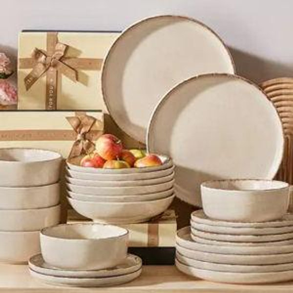vancasso PLAYS 18-Piece & 24-Piece Stoneware Dinnerware Sets