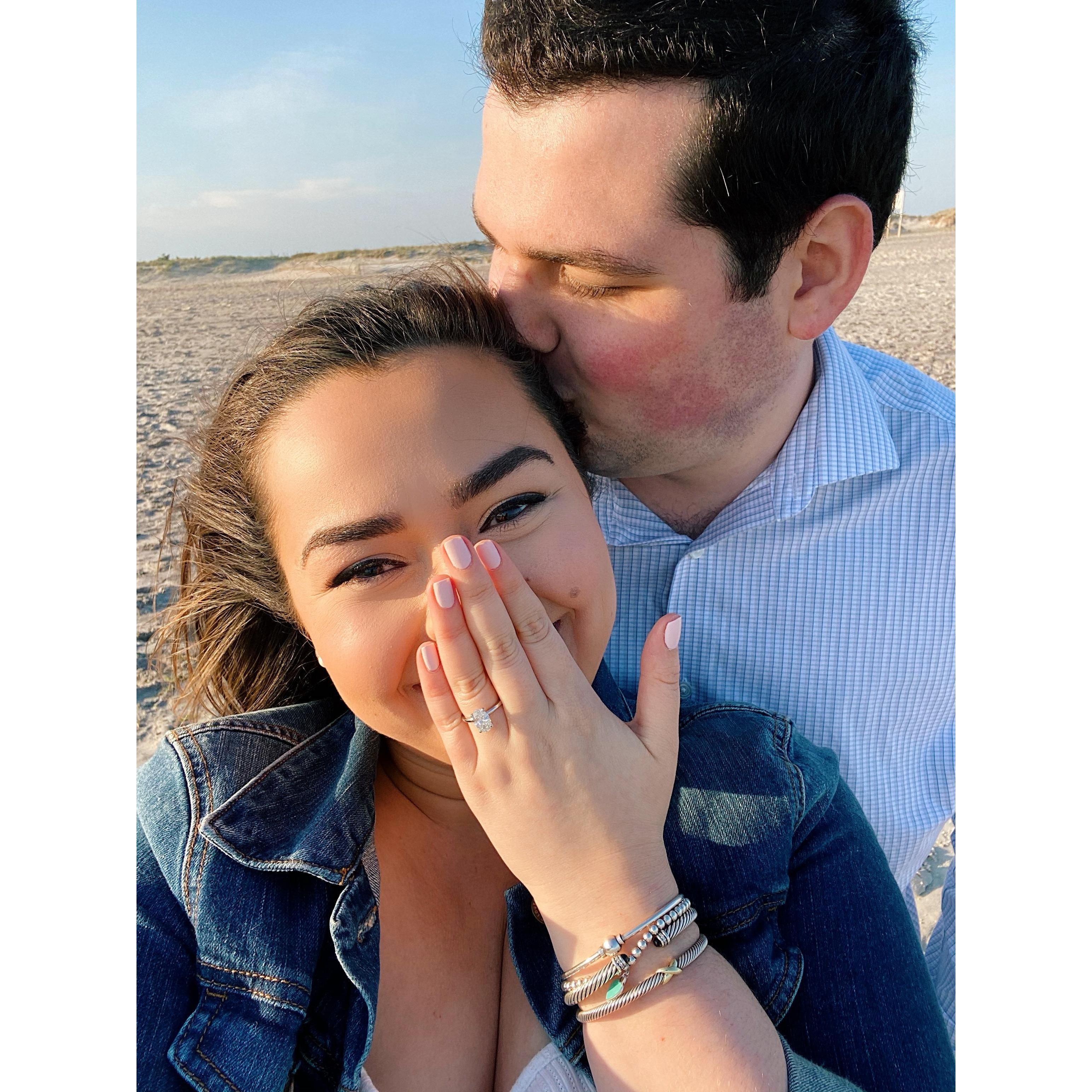 We got engaged! May 2020