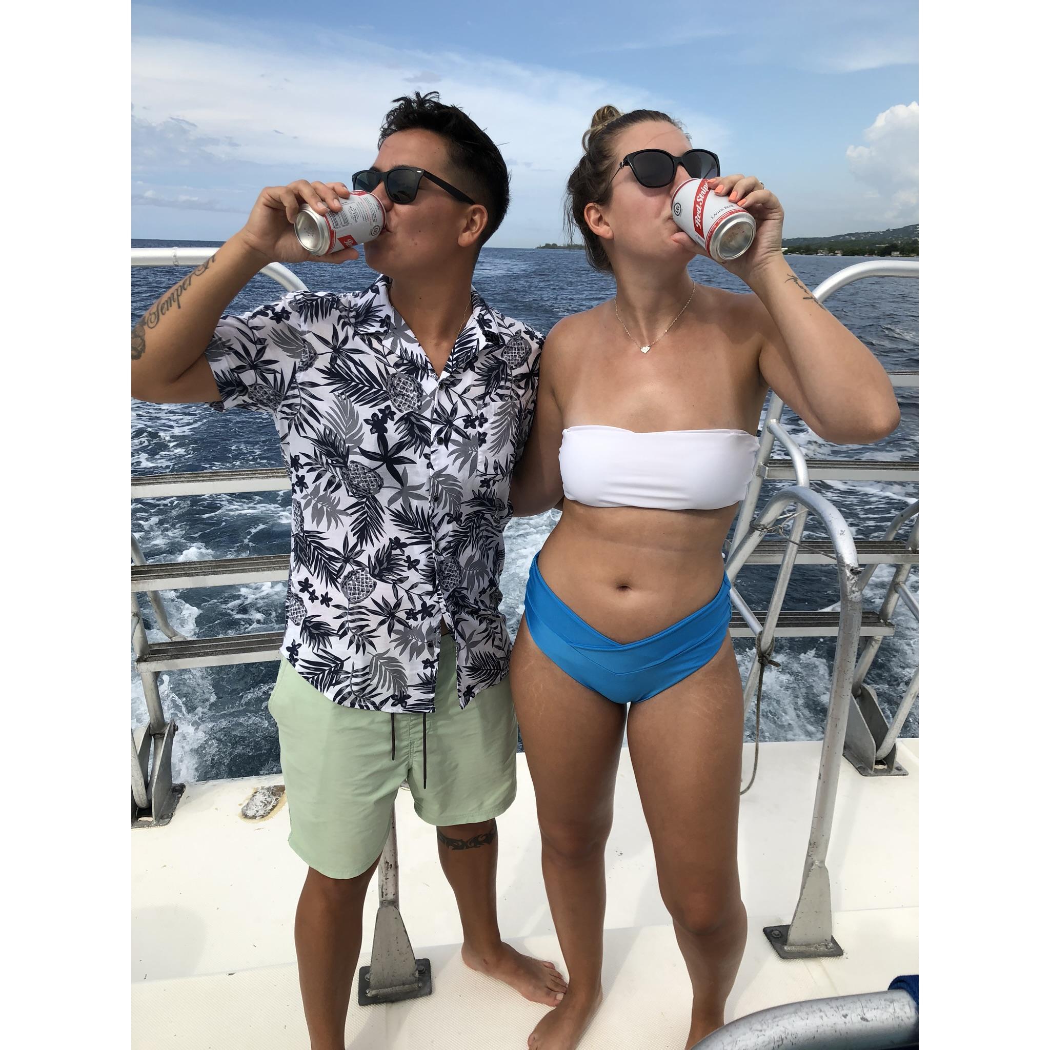Partying/relaxing in Jamaica