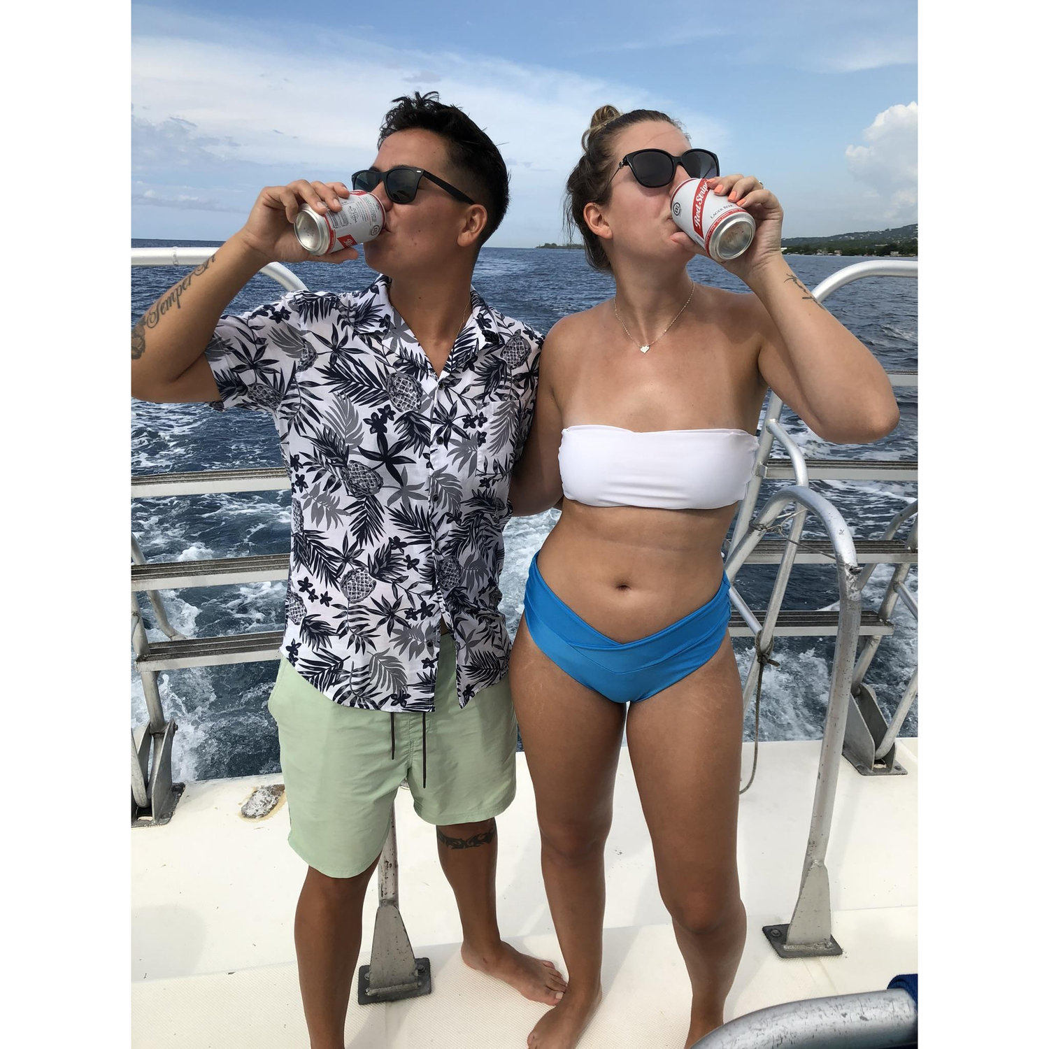 Partying/relaxing in Jamaica