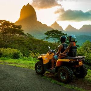 ATV Excursion on our honeymoon