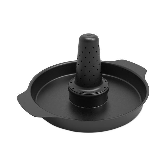 H2H Enameled Carbon Steel Power Poultry Roaster & Snack Tray