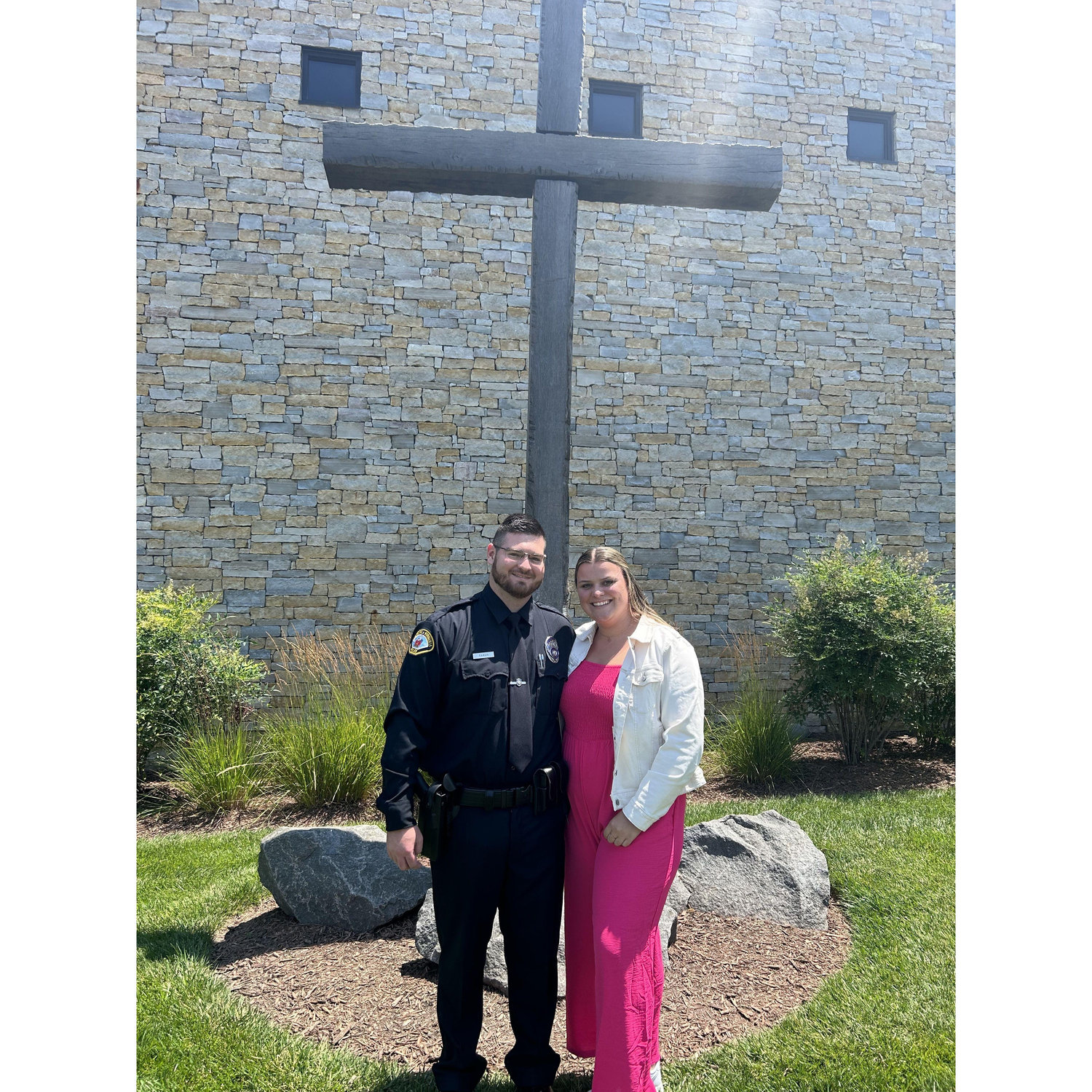 Conor's graduation from the police academy!
