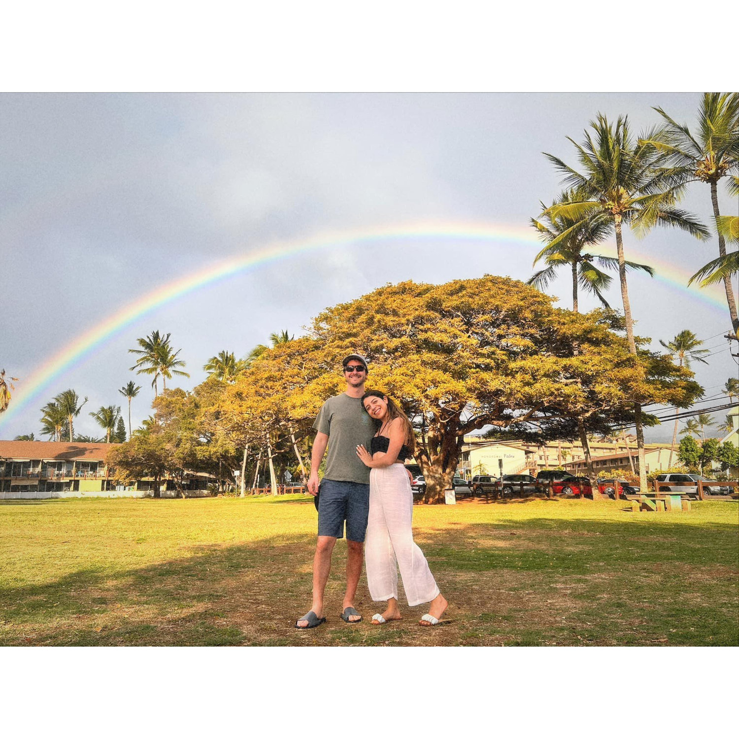 Our first trip together in Hawaii.
