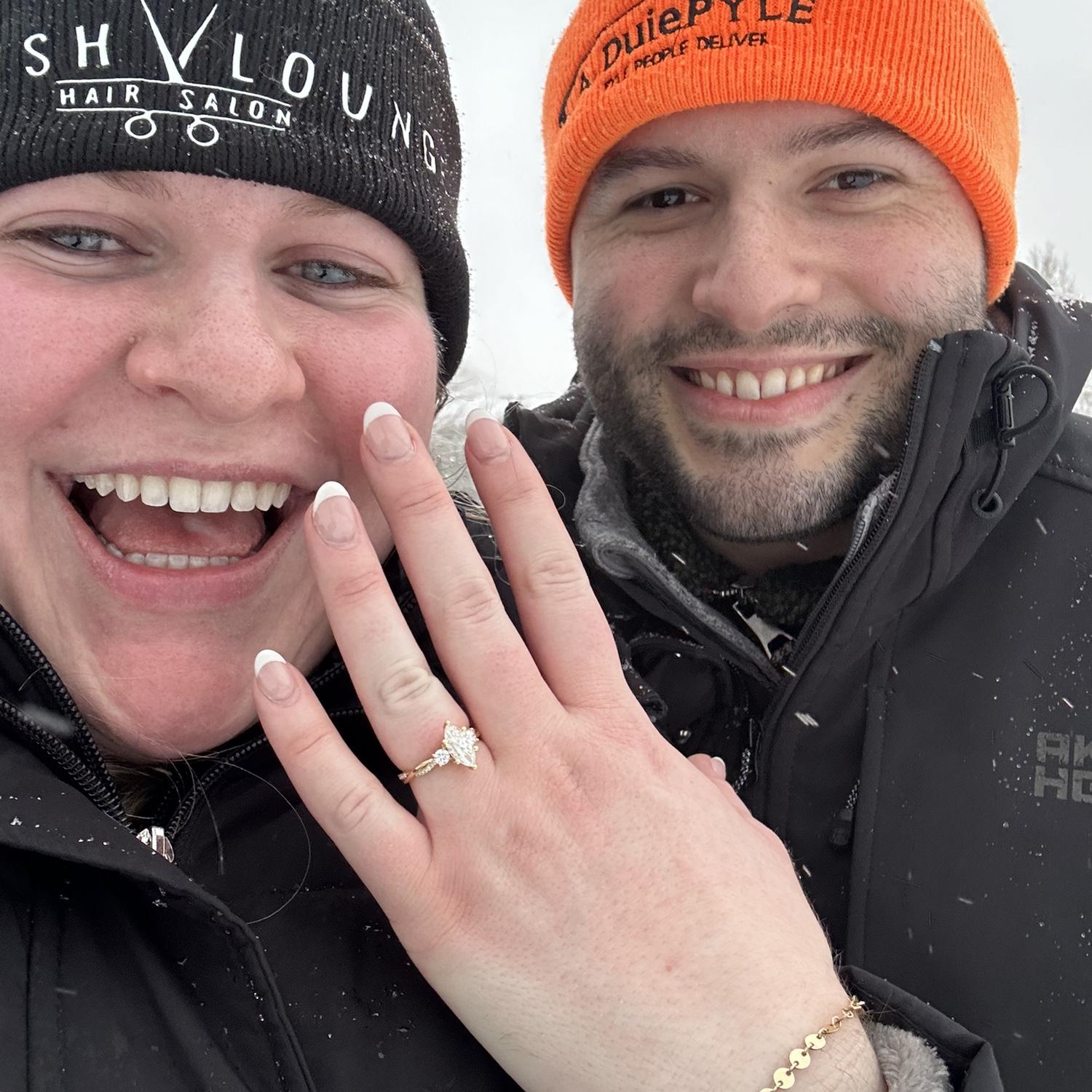 Right after the proposal!