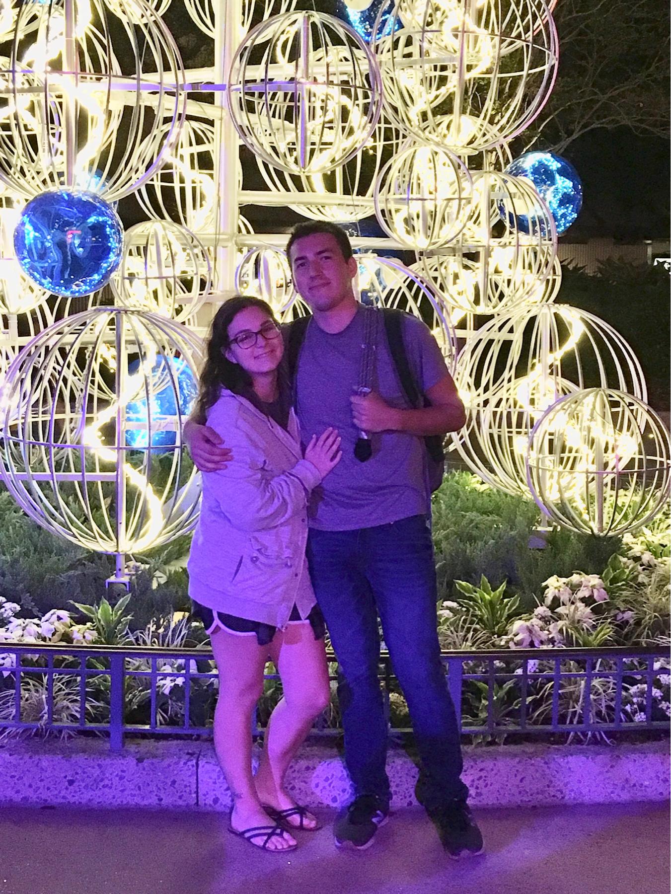 Our first picture together, just days before Daniel moved back to Arizona.