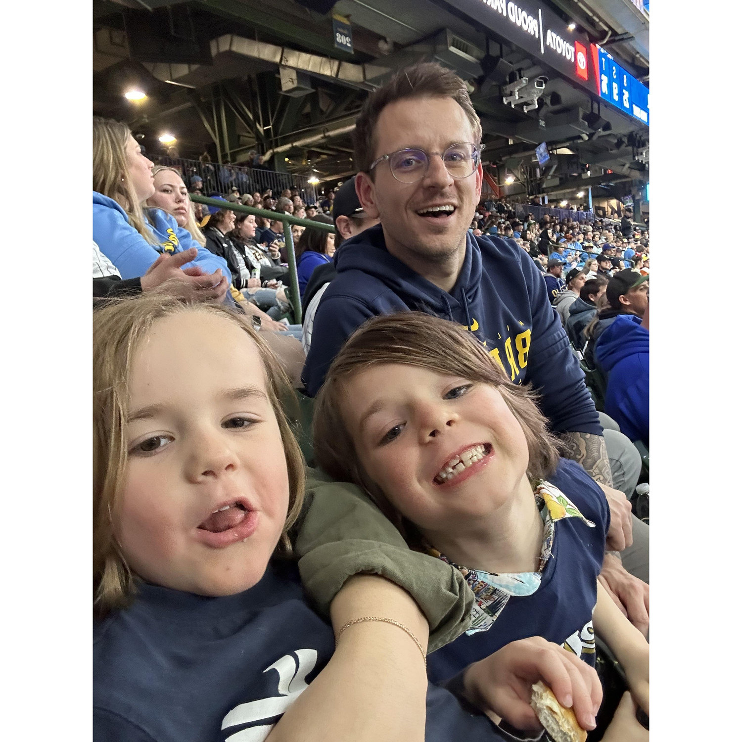 First baseball game 2024