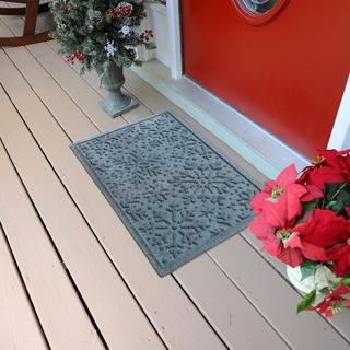 WaterHog Snowflake Indoor/Outdoor Door Mat