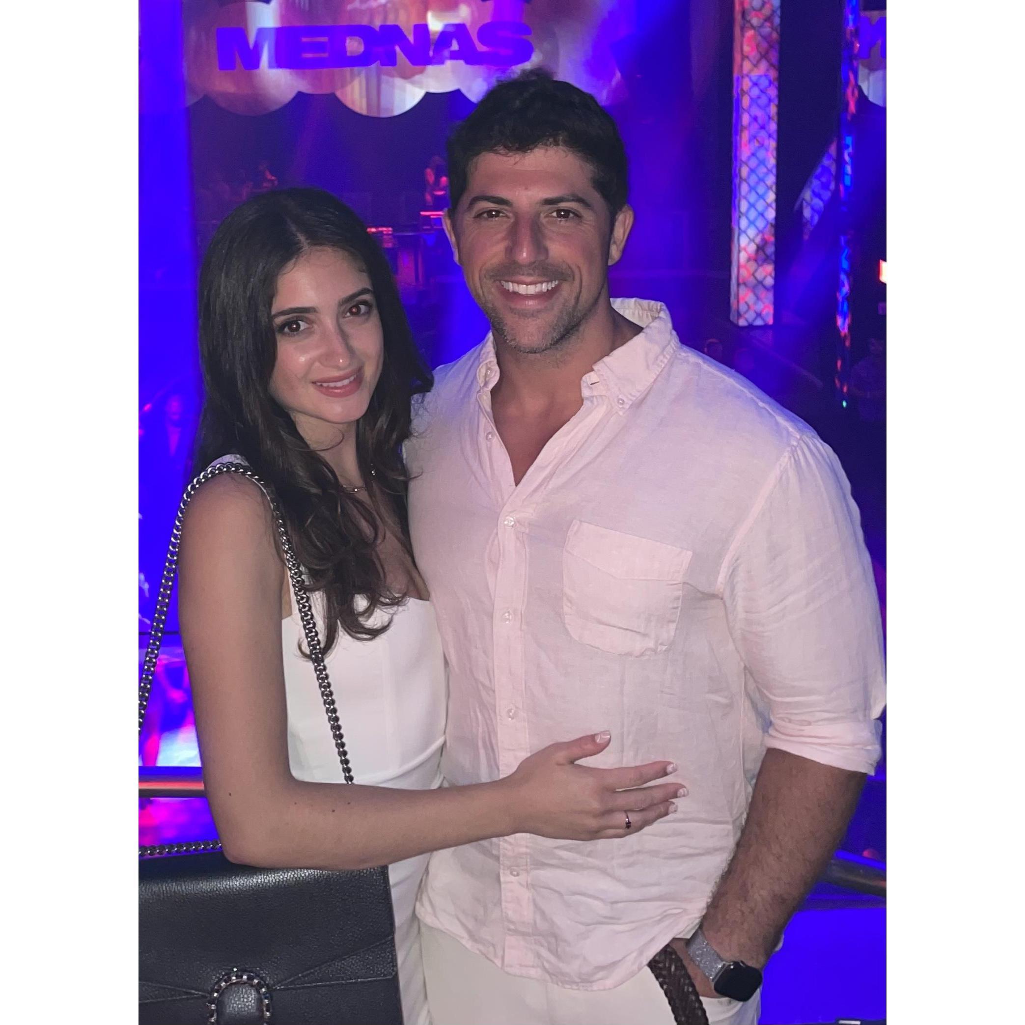 When you’re early to a club in Miami. Very, very, early…
