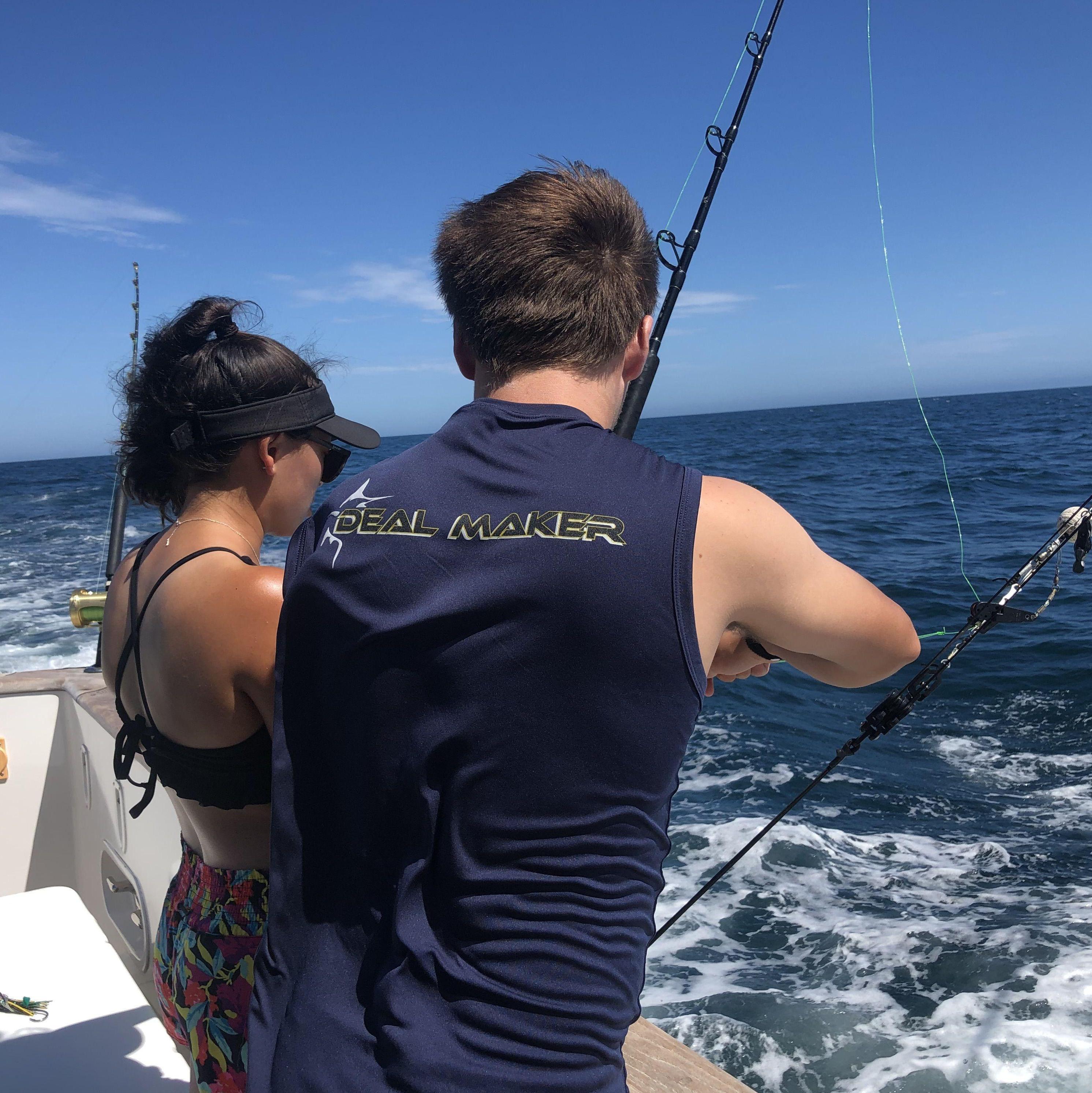 Aug 2020 - Jessie's first Dealmaker trip! Jessie won over the Lawley's with her interest in fishing. Some say she even tired out Sean...