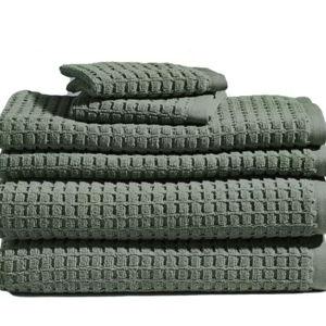DKNY Quick Dry Bath Towel Sets Color Moss - Macy's