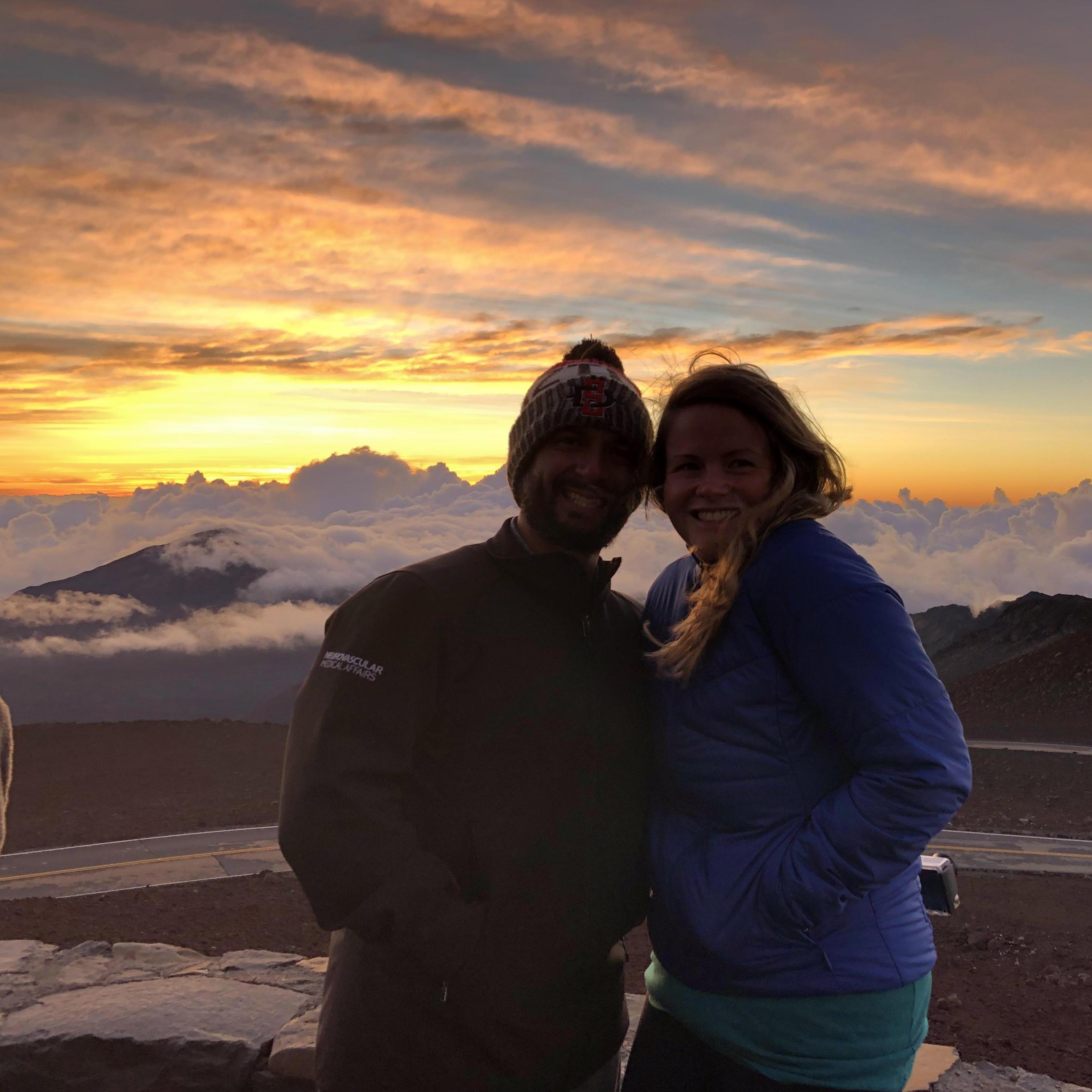 Sunrise at Haleakalā National Park