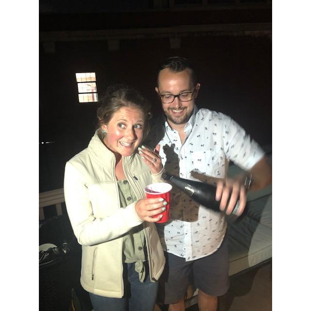 Aug 17, 2019: When BJ popped the question in the North End!!!