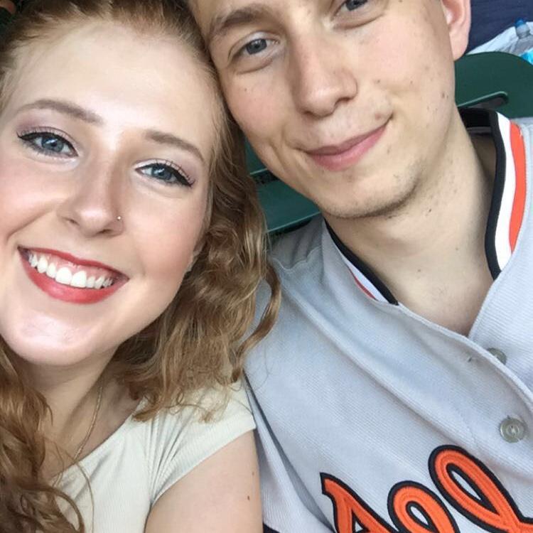 Bailey’s first, of many, Orioles games. Let’s go O’s!!