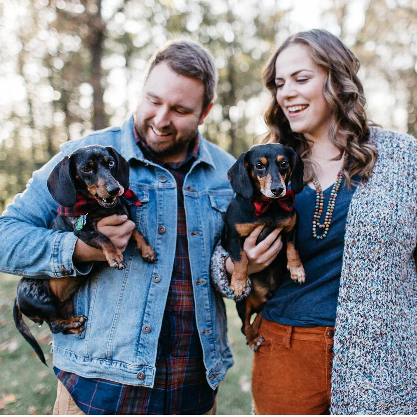 Can't forget our fur children Lolli and Oliver. They're pretty cute!