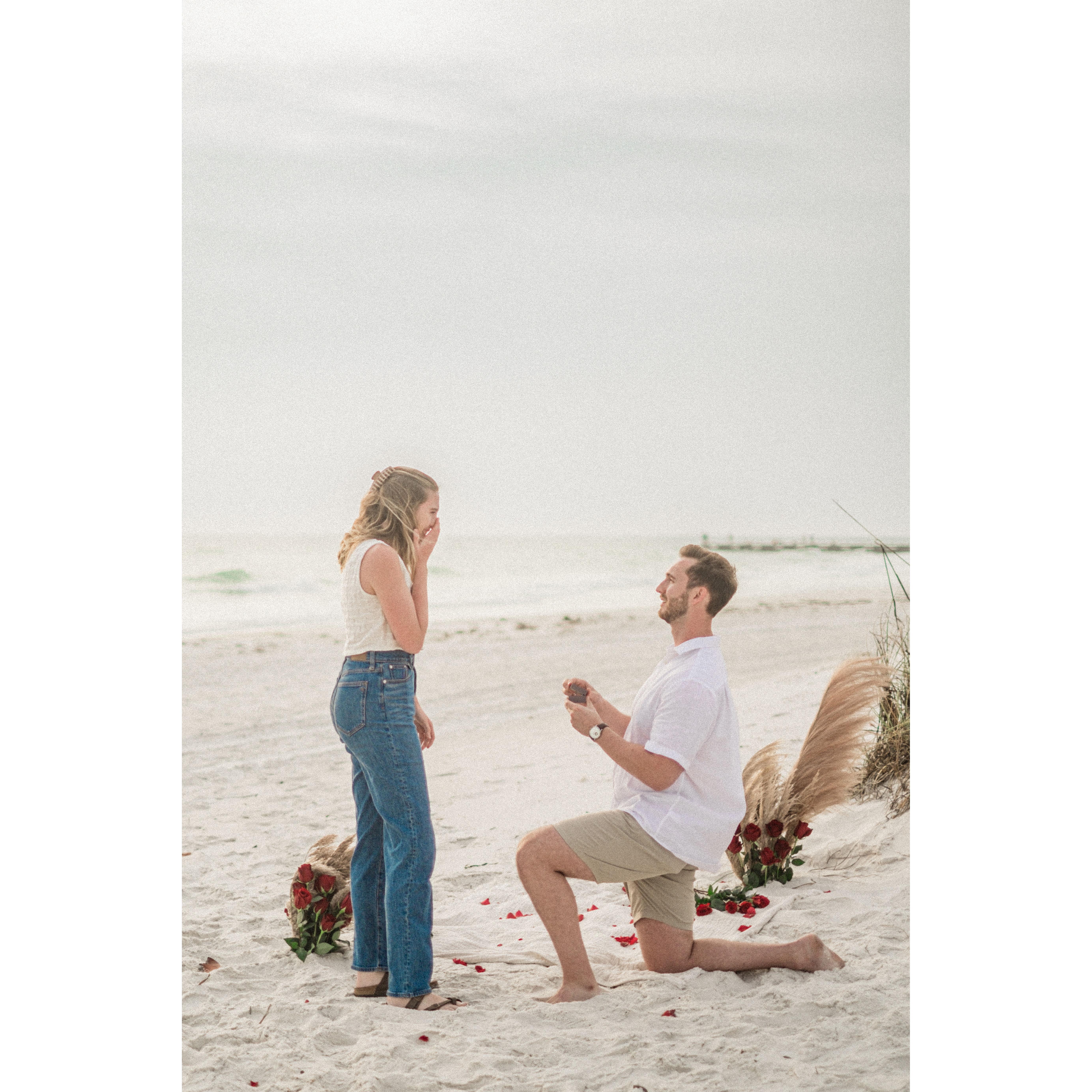 April 2024: Greg caught me by surprise and proposed! So excited about marrying the love of my life!